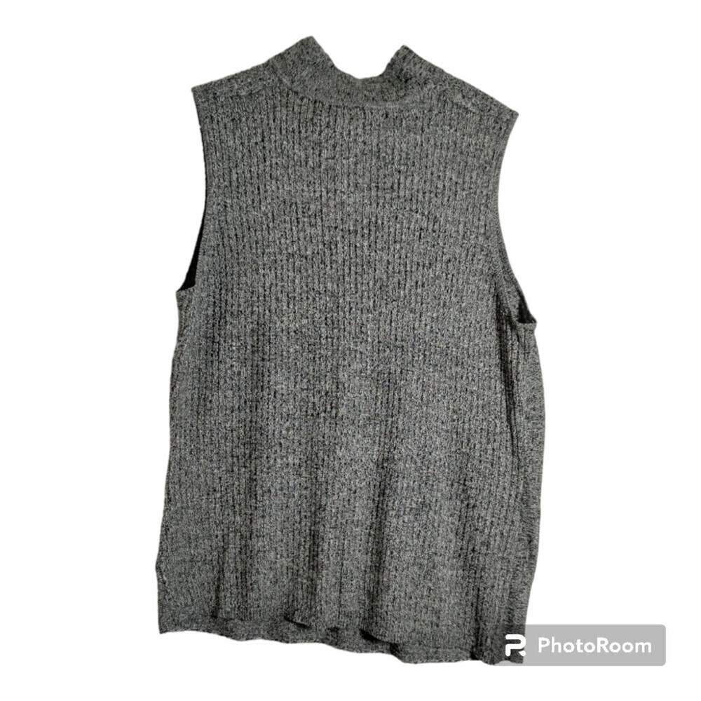 Sleeveless Dana Buckman Knit High neck Top size women's XL